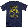 DC Comics Fight Crime Mens T Shirt Navy Blue Officially Licensed