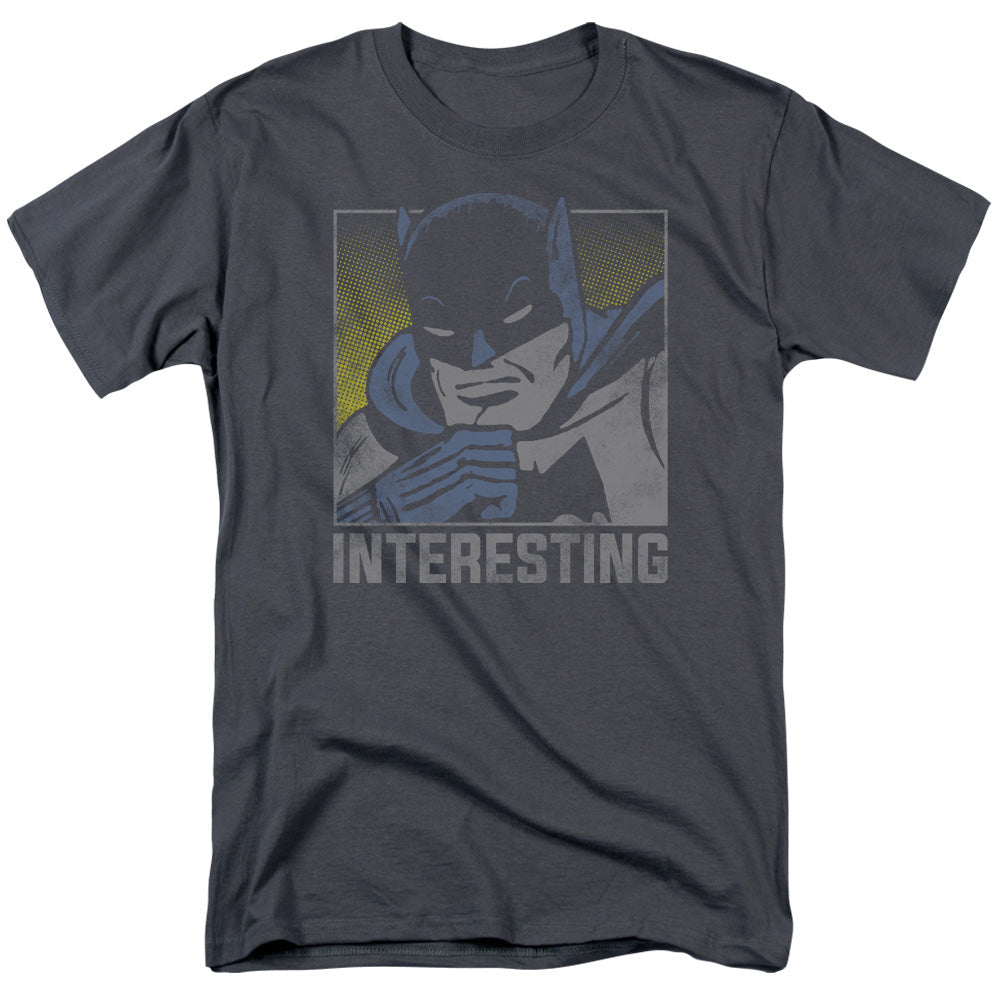 DC Comics Interesting Mens T Shirt Charcoal Officially Licensed