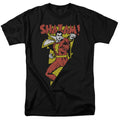 DC Comics in Bolt Mens T Shirt Black Officially Licensed