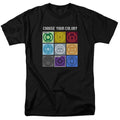 DC Comics Choose Your Color Mens T Shirt Black Officially Licensed