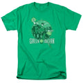 DC Comics City Power Mens T Shirt Kelly Green Officially Licensed