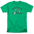 DC Comics in Flight Mens T Shirt Kelly Green Officially Licensed