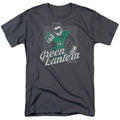 DC Comics Ring Rays Mens T Shirt Charcoal Officially Licensed