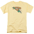 DC Comics Swim Through Mens T Shirt Yellow Officially Licensed