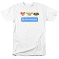 DC Comics Hashtag Justice League Mens T Shirt White Officially Licensed