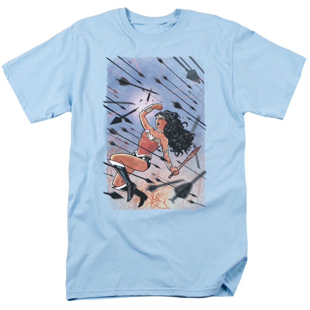 Wonder Woman #1 Mens T Shirt Light Blue Officially Licensed
