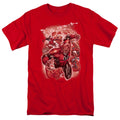 Green Lantern Red Lanterns #1 Mens T Shirt Red Officially Licensed