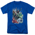 Justice League #1 Mens T Shirt Royal Blue Officially Licensed