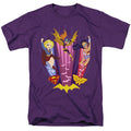 Dc Superhero Girls Super Trio Mens T Shirt Purple Officially Licensed