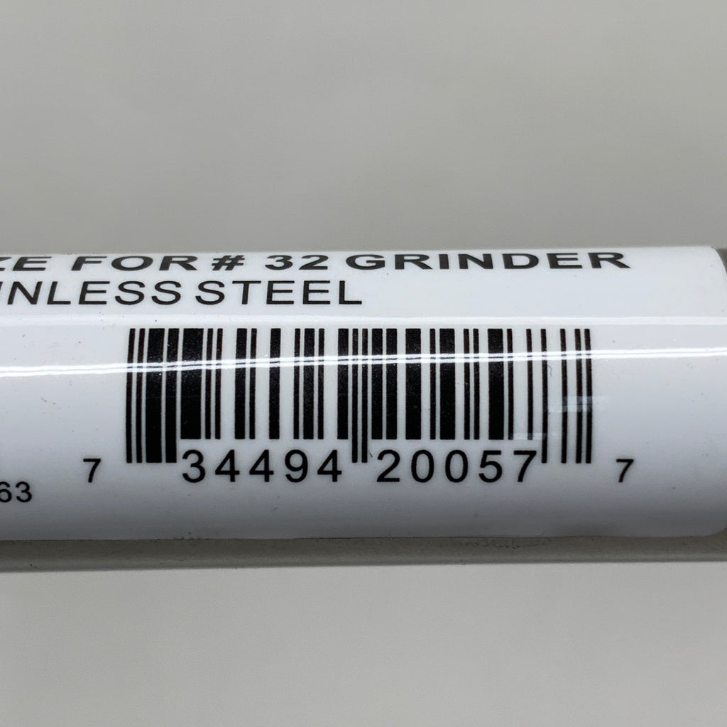 LEM Stuffing Tube 3/4" O.D Size for #32 Grinder Stainless Steel 057BSS