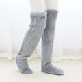 Long leg socks socks for girls autumn and winter warm socks teddy bear floor socks long tube socks warm high tube socks ﻿