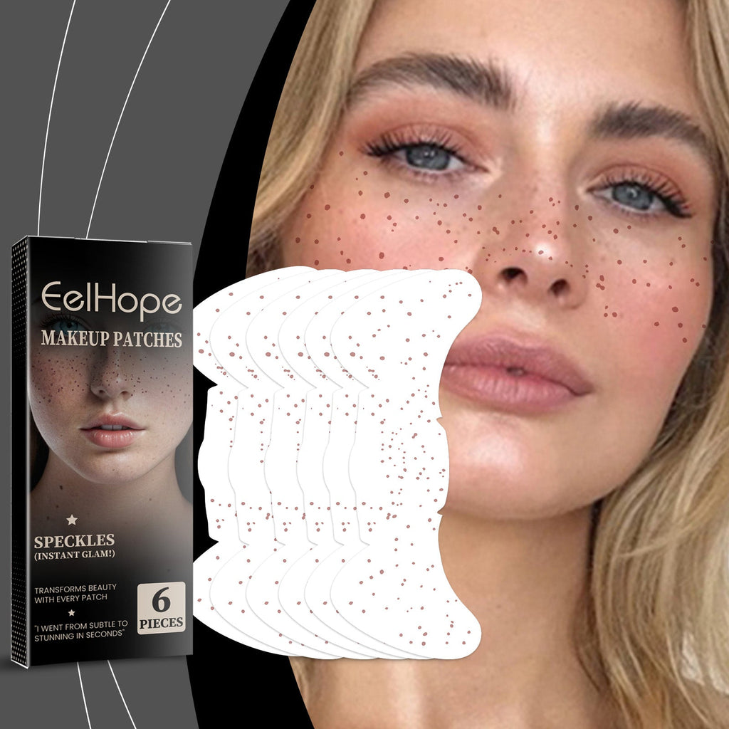 Makeup Patches, Waterproof And Sweat Resistant Long-Lasting Natural Freckles Makeup Stickers
