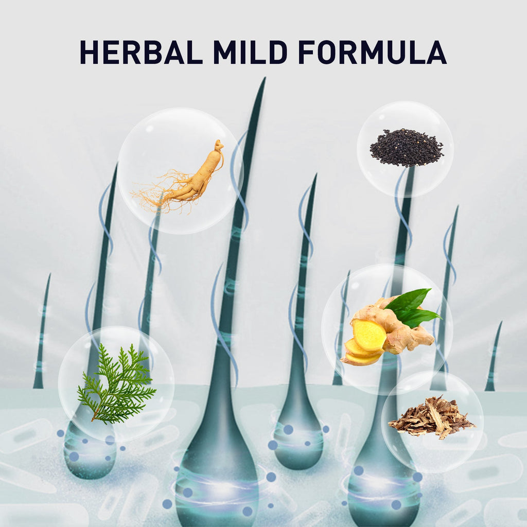 Herbal Hair Essence, Moisturizes Scalp Strong Hair Roots Thick Beard Care Essence