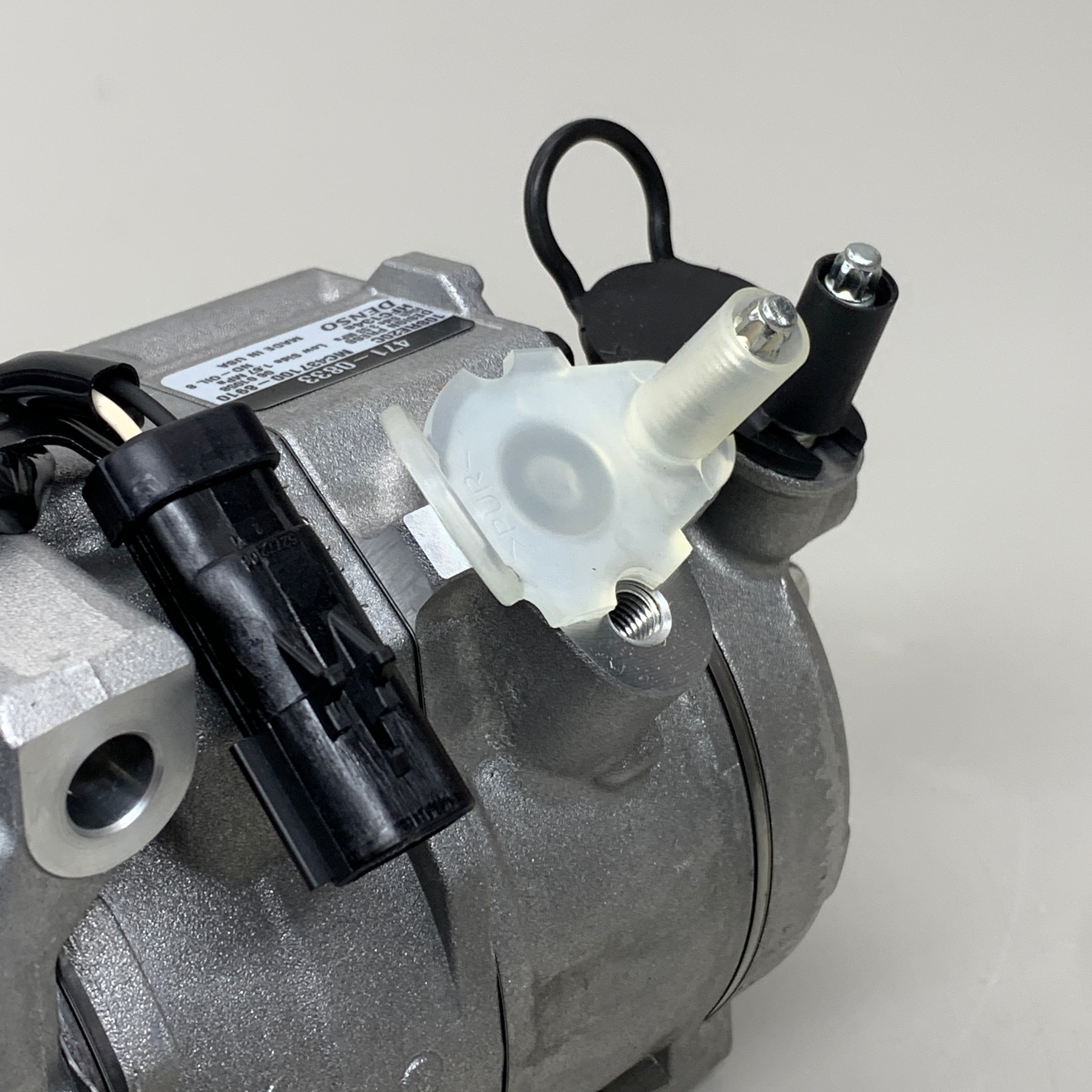 DENSO A/C Compressor with Clutch 125.0 Maximum Clutch Diameter 471-0833