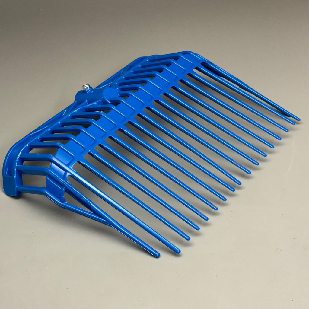 FORTFLEX SuperFork SDF-15 Blue Manure Fork Set Wood Handle New