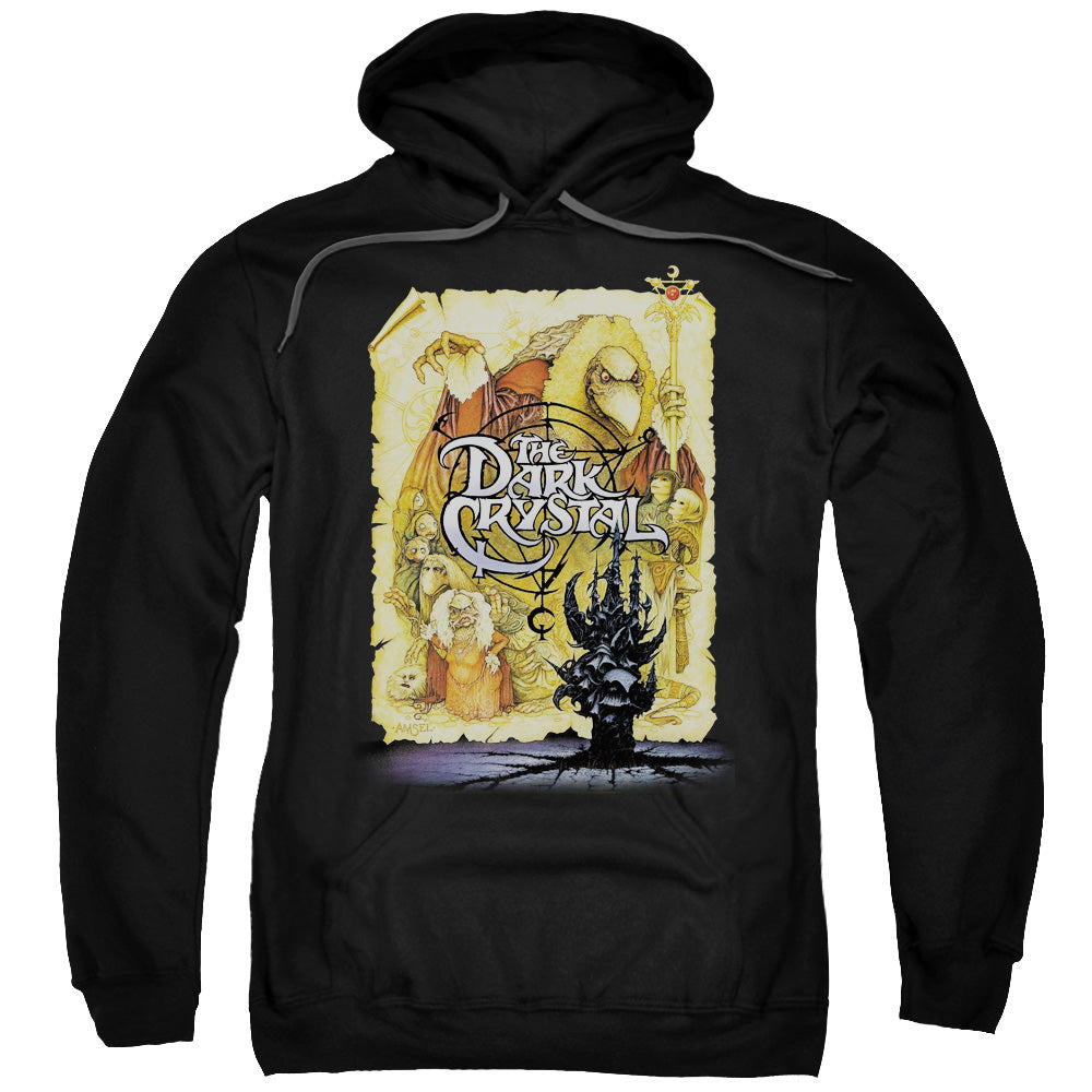 The Dark Crystal Poster Mens Hoodie Black Officially Licensed