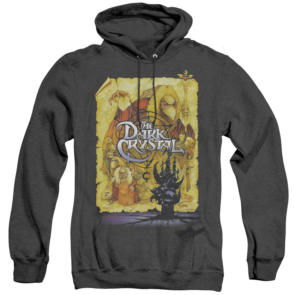 The Dark Crystal Poster Heather Mens Hoodie Black Officially Licensed