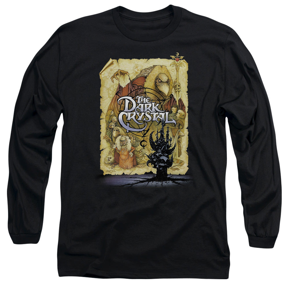 The Dark Crystal Poster Mens Long Sleeve Shirt Black Officially Licensed