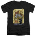 The Dark Crystal Poster Mens Slim Fit V-Neck T Shirt Black Officially Licensed