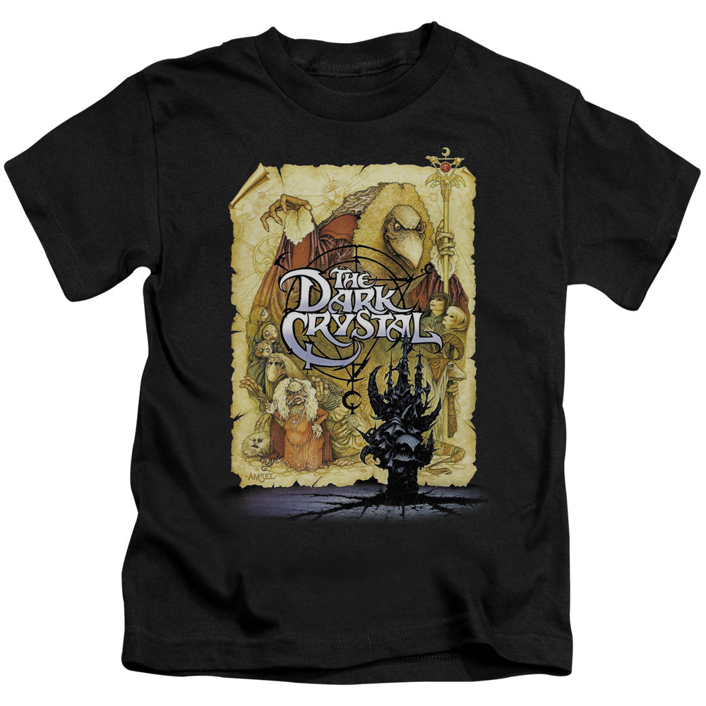 The Dark Crystal Poster Juvenile Kids Youth T Shirt Black Officially Licensed