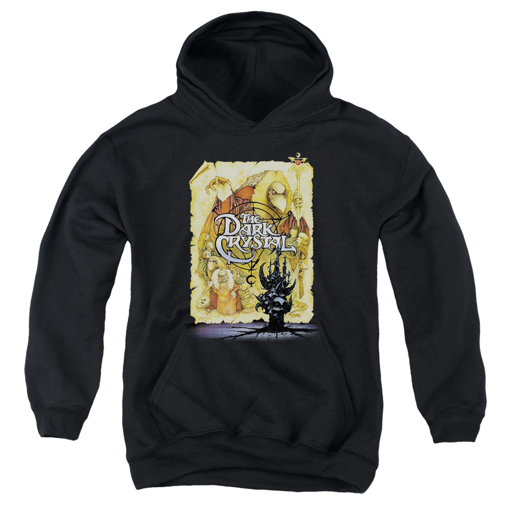 The Dark Crystal Poster Kids Youth Hoodie Black Officially Licensed