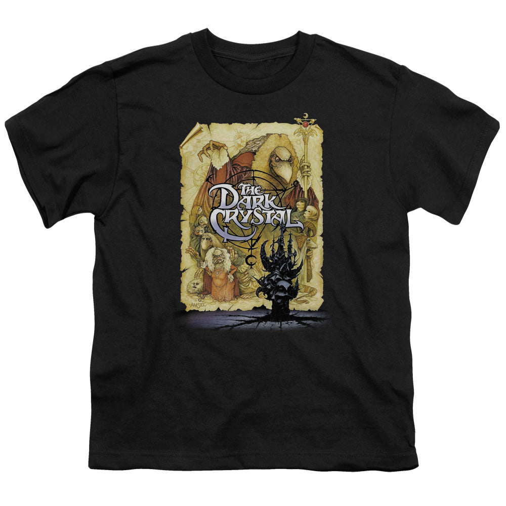 The Dark Crystal Poster Kids Youth T Shirt Black Officially Licensed