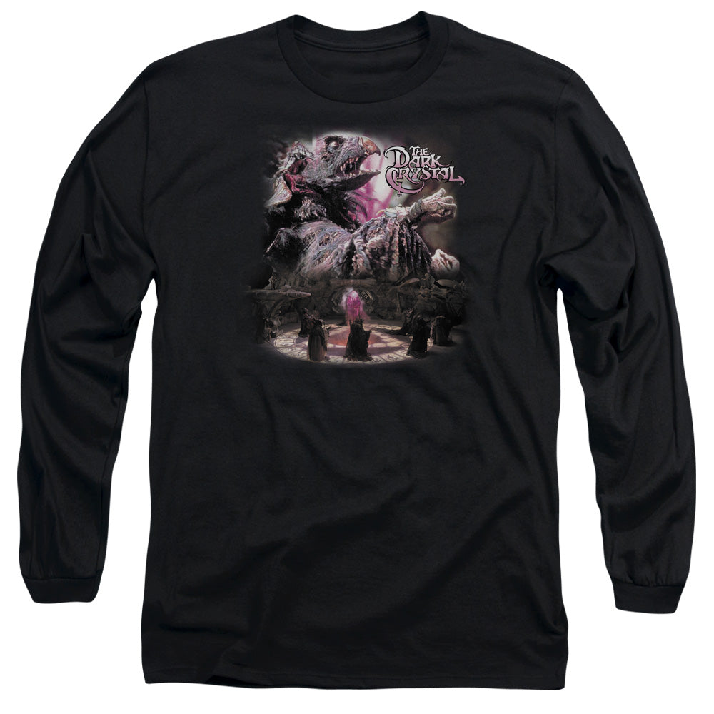 The Dark Crystal Power Mad Mens Long Sleeve Shirt Black Officially Licensed