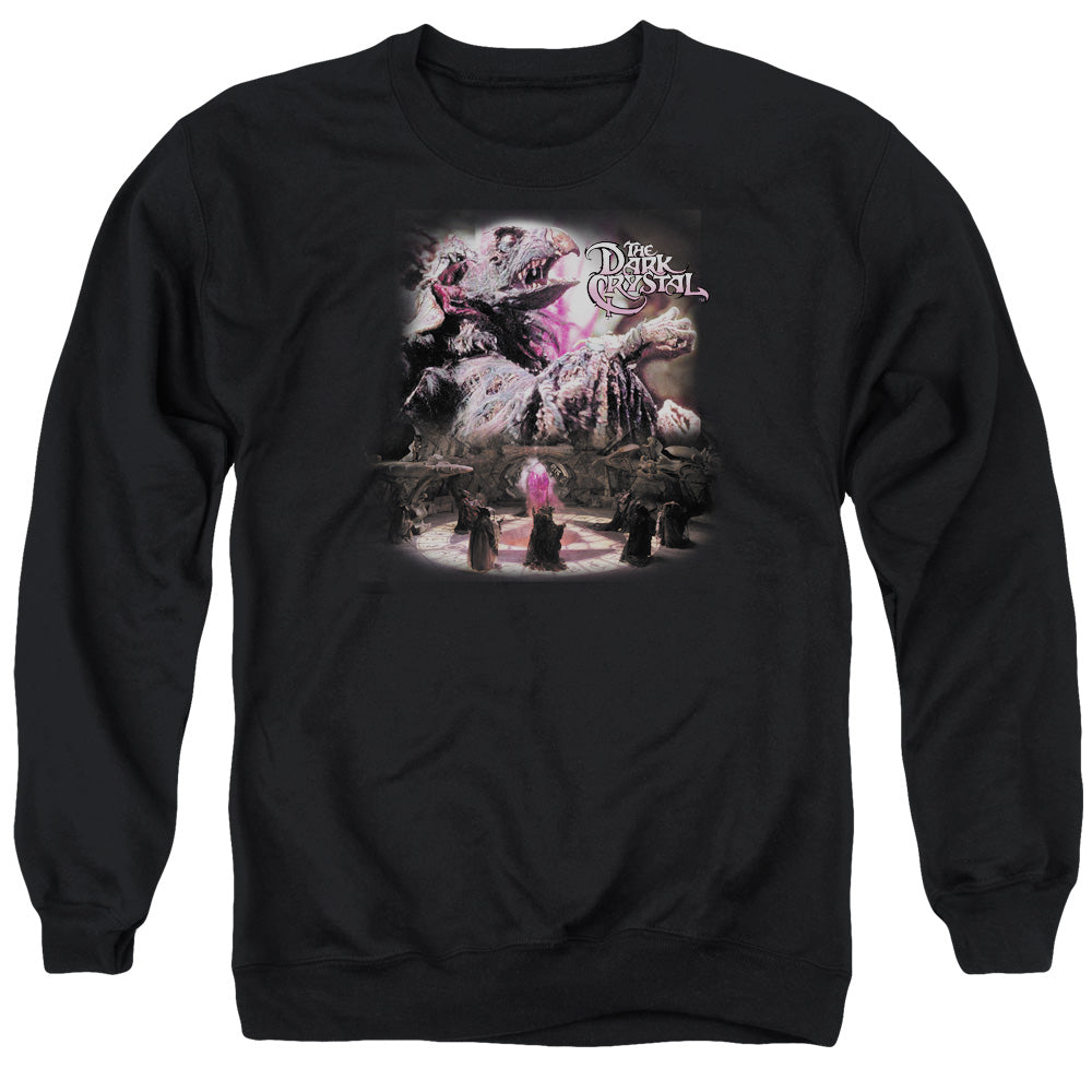 The Dark Crystal Power Mad Mens Crewneck Sweatshirt Black Officially Licensed