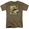 The Dark Crystal Fizzgig Mens T Shirt Safari Green Officially Licensed