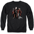 The Dark Crystal Skeksis 2 Mens Crewneck Sweatshirt Black Officially Licensed