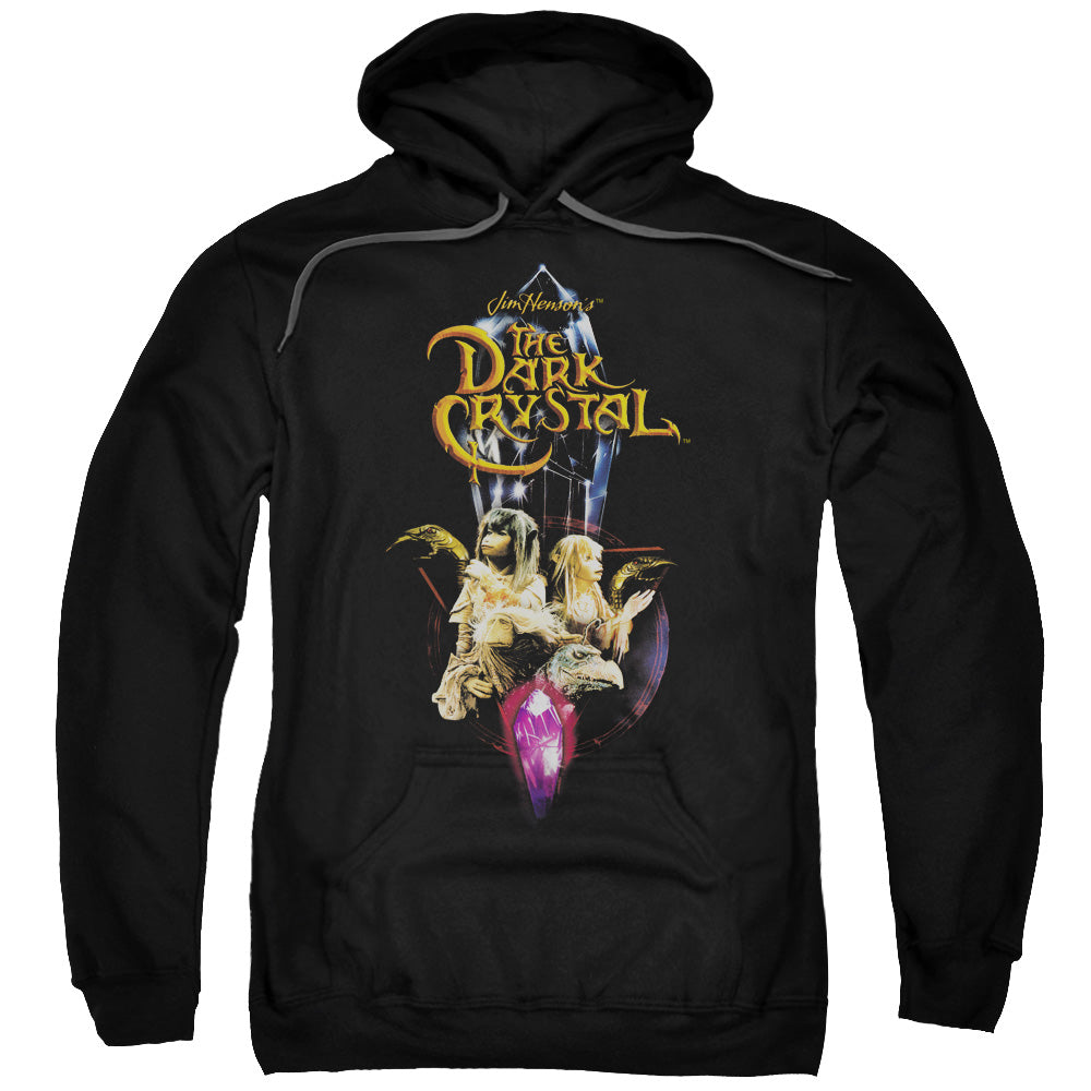 The Dark Crystal Crystal Quest Mens Hoodie Black Officially Licensed