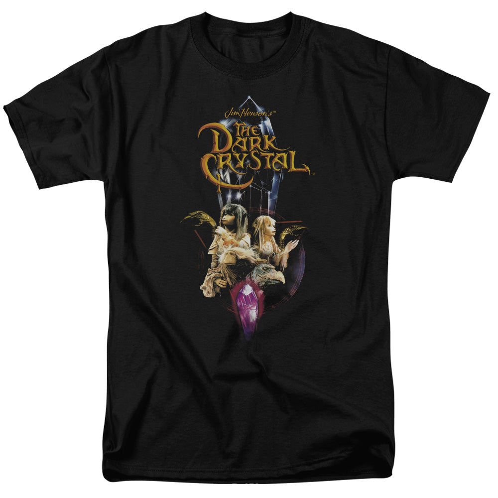 The Dark Crystal Crystal Quest Mens T Shirt Black Officially Licensed