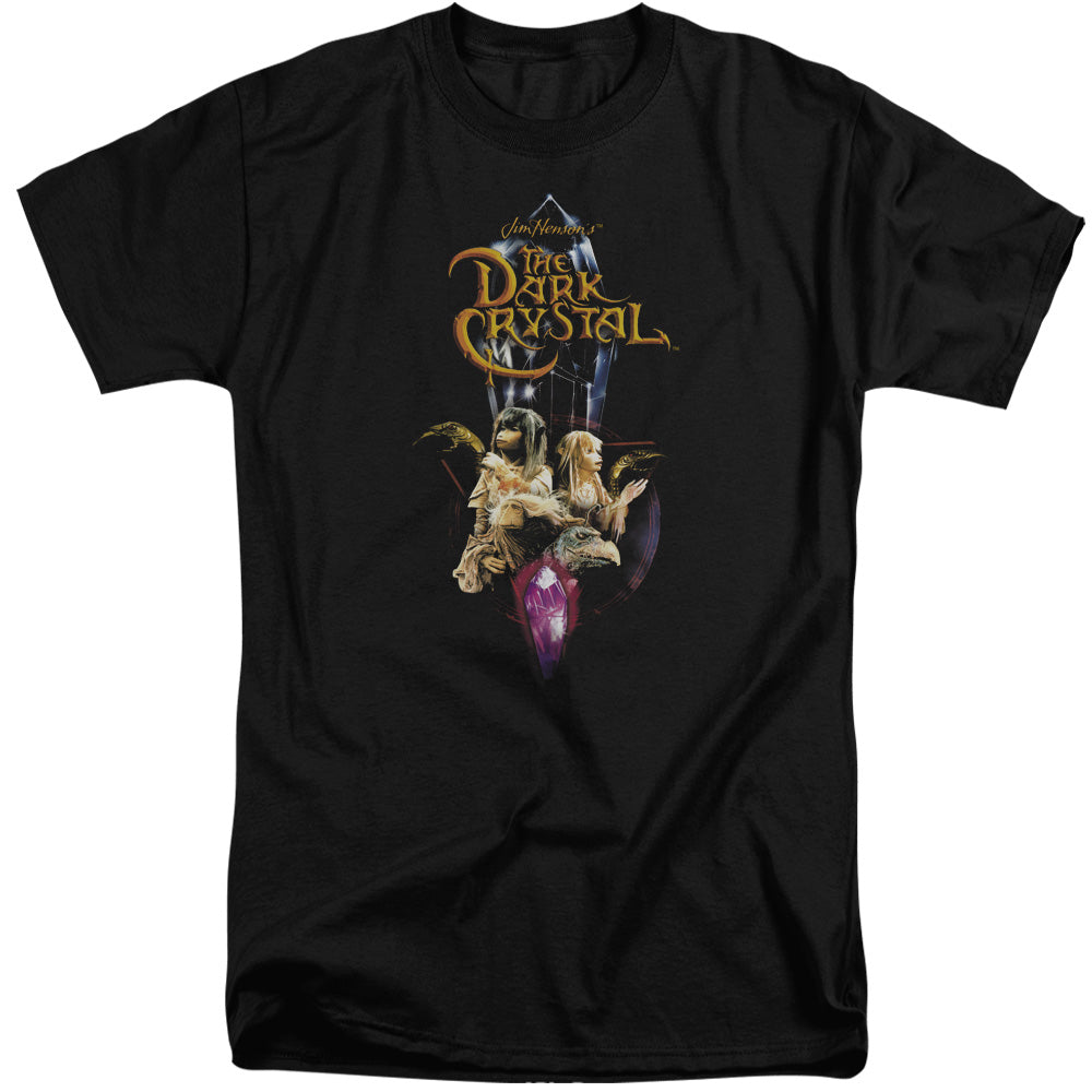 The Dark Crystal Crystal Quest Mens Tall T Shirt Black Officially Licensed