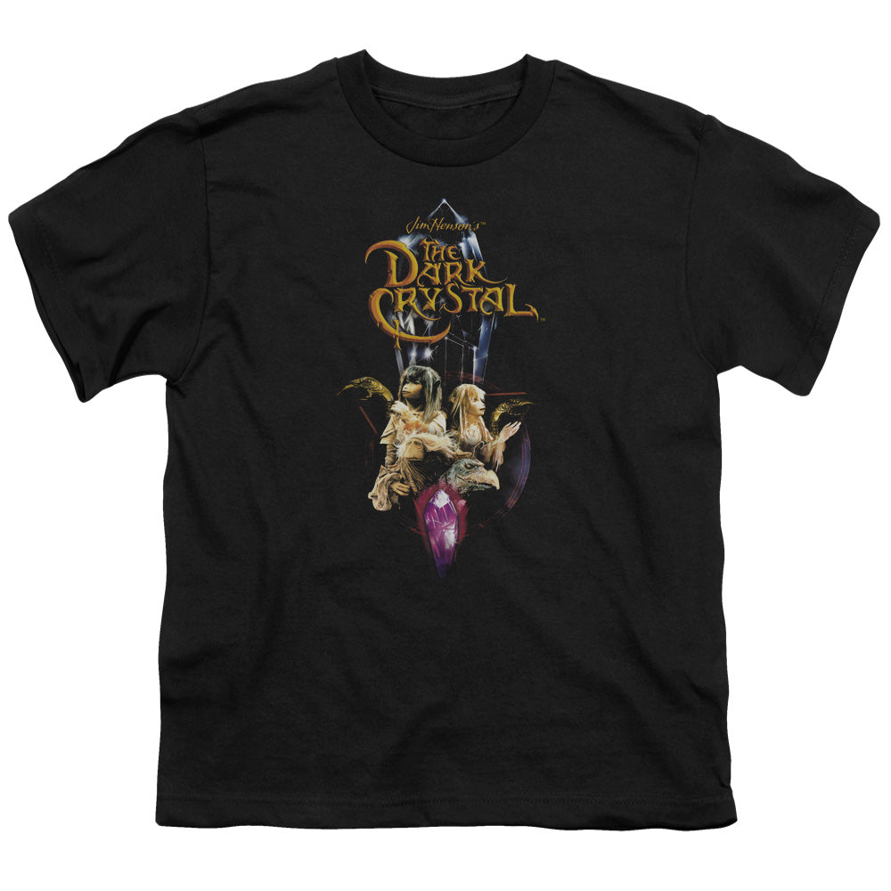 The Dark Crystal Crystal Quest Kids Youth T Shirt Black Officially Licensed