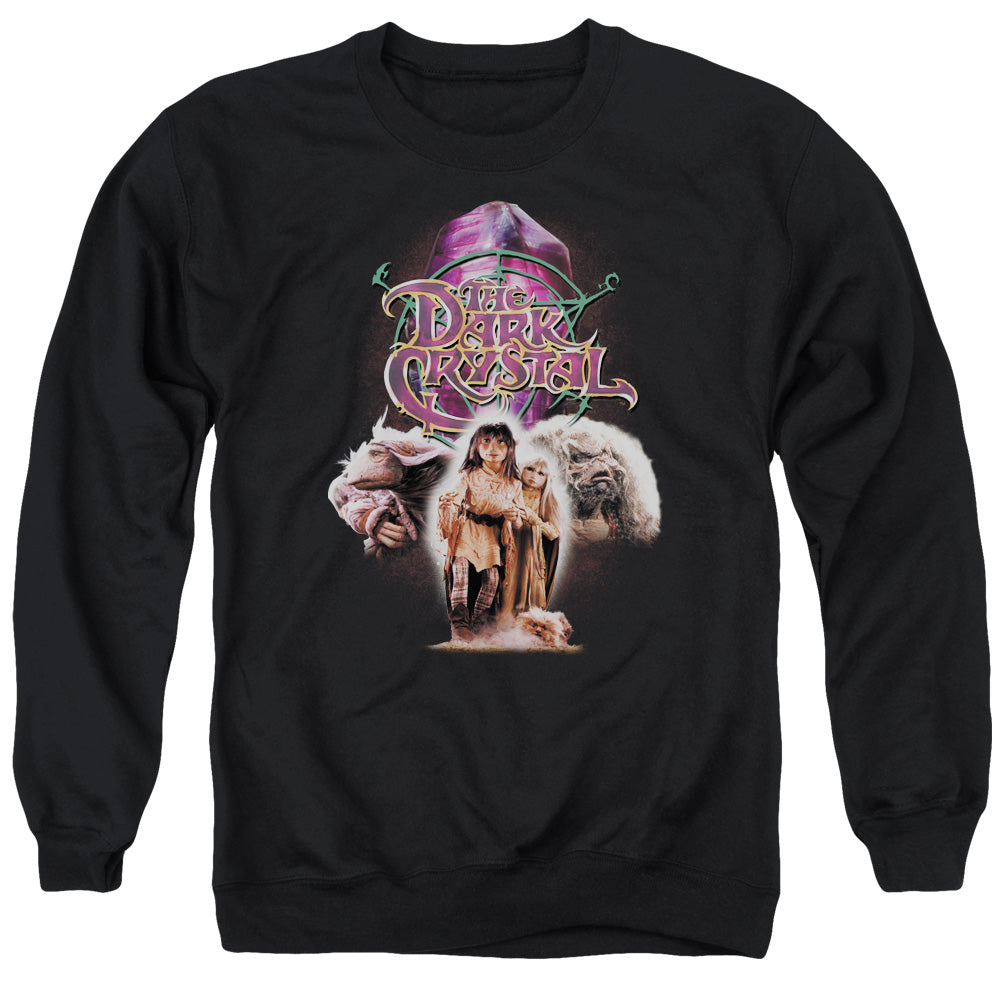 The Dark Crystal The Good Guys Mens Crewneck Sweatshirt Black Officially Licensed