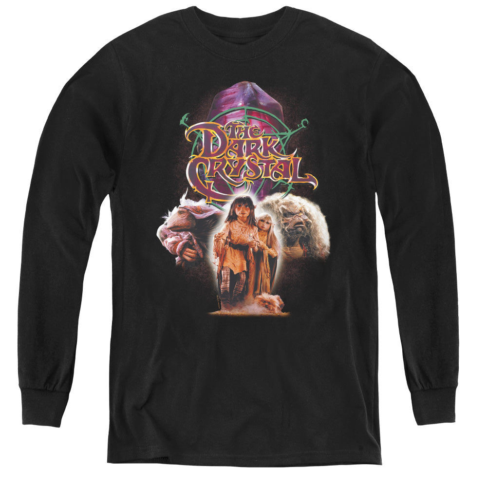 The Dark Crystal The Good Guys Long Sleeve Kids Youth T Shirt Black Officially Licensed