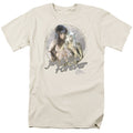 The Dark Crystal Jen & Kira Mens T Shirt Cream Officially Licensed