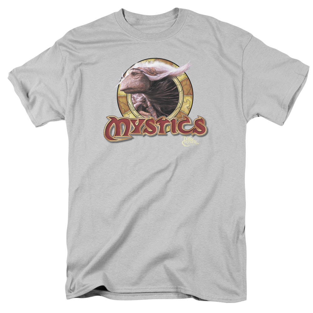 The Dark Crystal Mystics Circle Mens T Shirt Silver Officially Licensed
