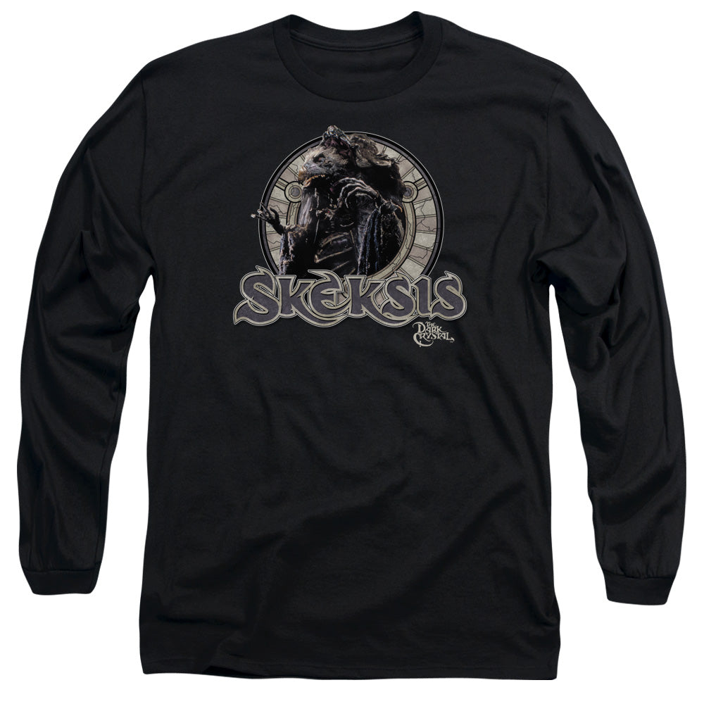 The Dark Crystal Skeksis Mens Long Sleeve Shirt Black Officially Licensed