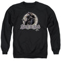 The Dark Crystal Skeksis Mens Crewneck Sweatshirt Black Officially Licensed