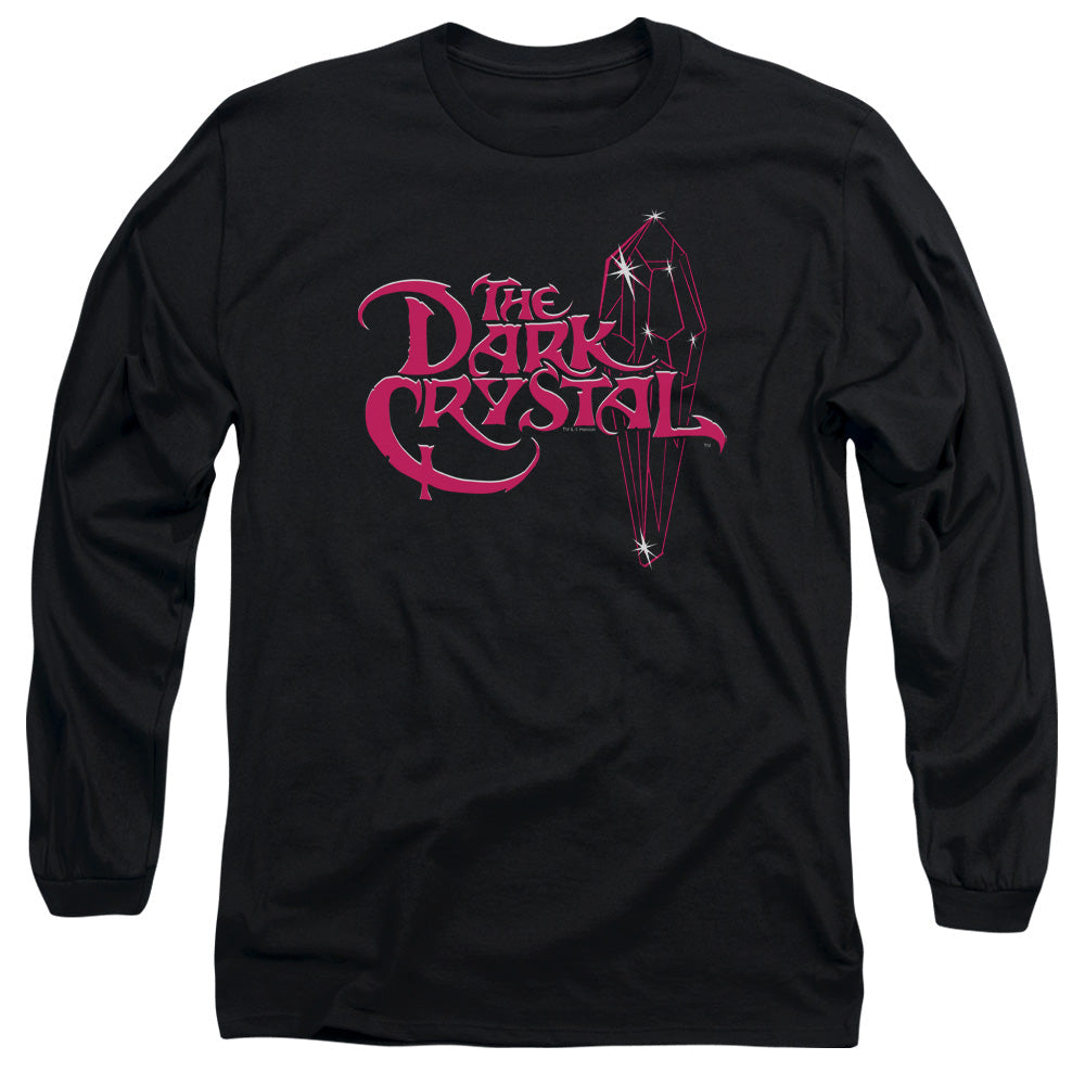 The Dark Crystal Bright Logo Mens Long Sleeve Shirt Black Officially Licensed