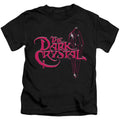 The Dark Crystal Bright Logo Juvenile Kids Youth T Shirt Black Officially Licensed