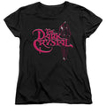 The Dark Crystal Bright Logo Womens T Shirt Black Officially Licensed