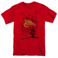 The Dark Crystal Poster Lines Mens T Shirt Red Officially Licensed