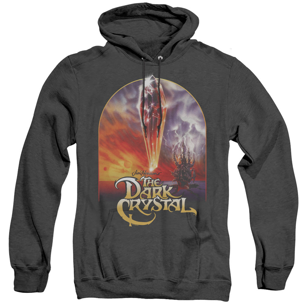 The Dark Crystal Crystal Poster Heather Mens Hoodie Black Officially Licensed