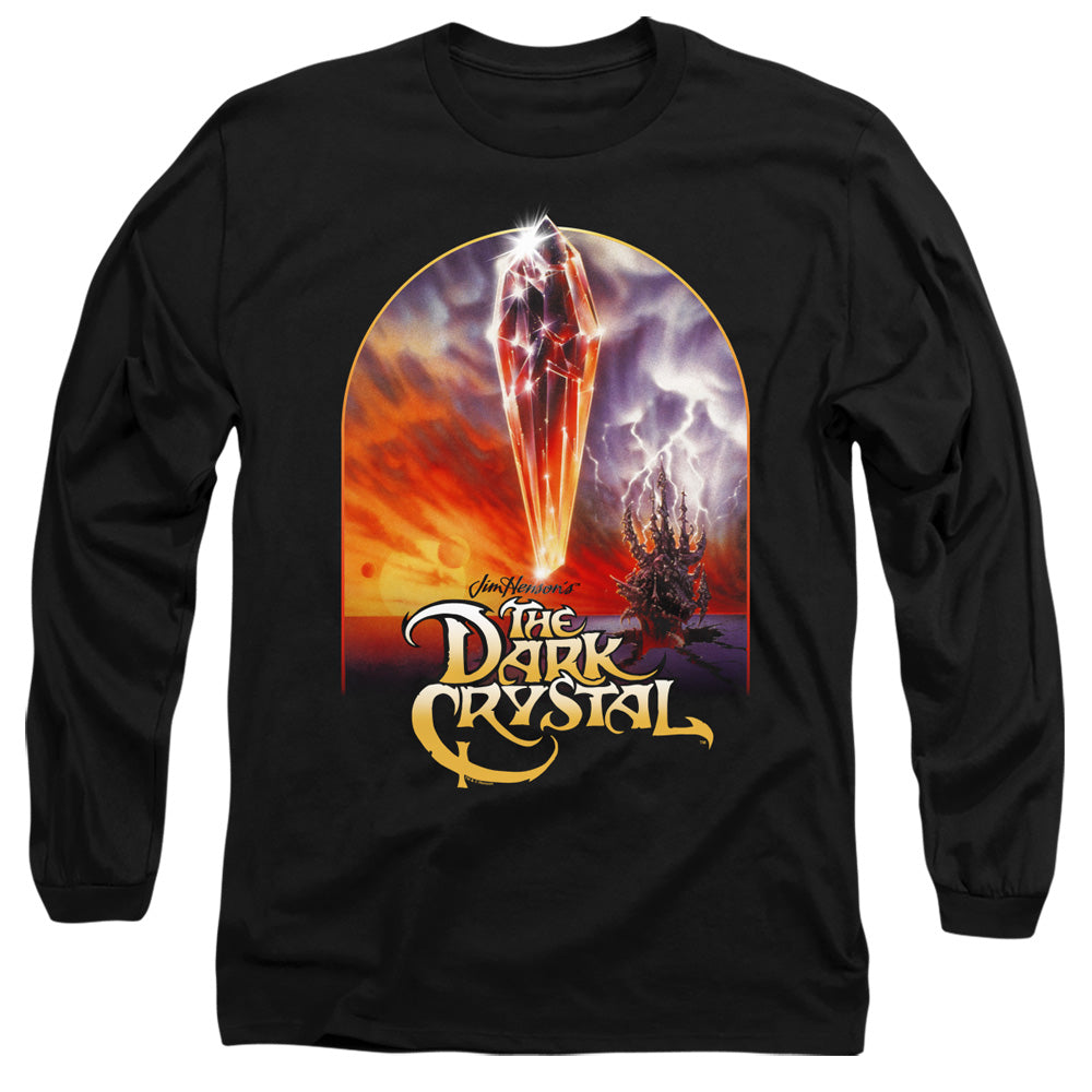 The Dark Crystal Crystal Poster Mens Long Sleeve Shirt Black Officially Licensed