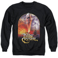 The Dark Crystal Crystal Poster Mens Crewneck Sweatshirt Black Officially Licensed