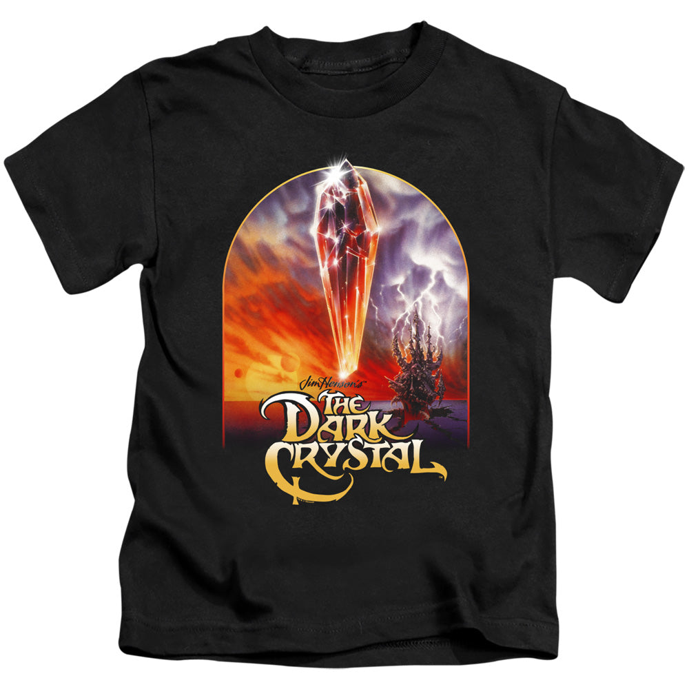 The Dark Crystal Crystal Poster Juvenile Kids Youth T Shirt Black Officially Licensed