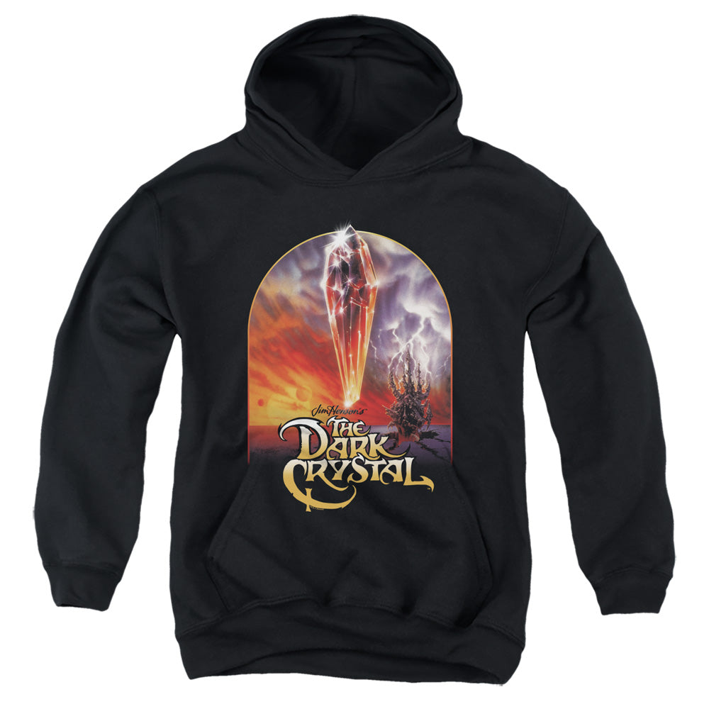 The Dark Crystal Crystal Poster Kids Youth Hoodie Black Officially Licensed