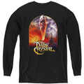 The Dark Crystal Crystal Poster Long Sleeve Kids Youth T Shirt Black Officially Licensed